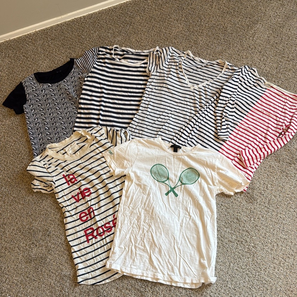 Bundle of tops - J. Crew, Madewell, Anthropologie, sizes XXS-S